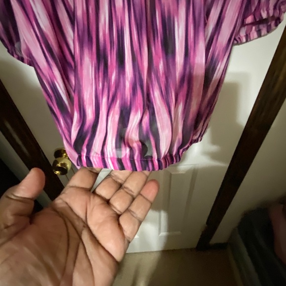 LANE BRYANT Woman’s Sheer Blouse - Picture 5 of 6